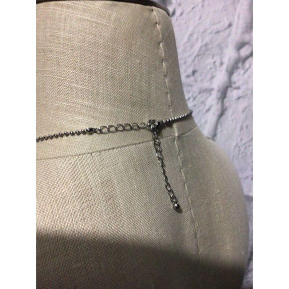 NWT Natural Gemstone Long Hexagonal Pointed Reiki Chakra Pendant Necklace Jade 2 - Picture 11 of 11